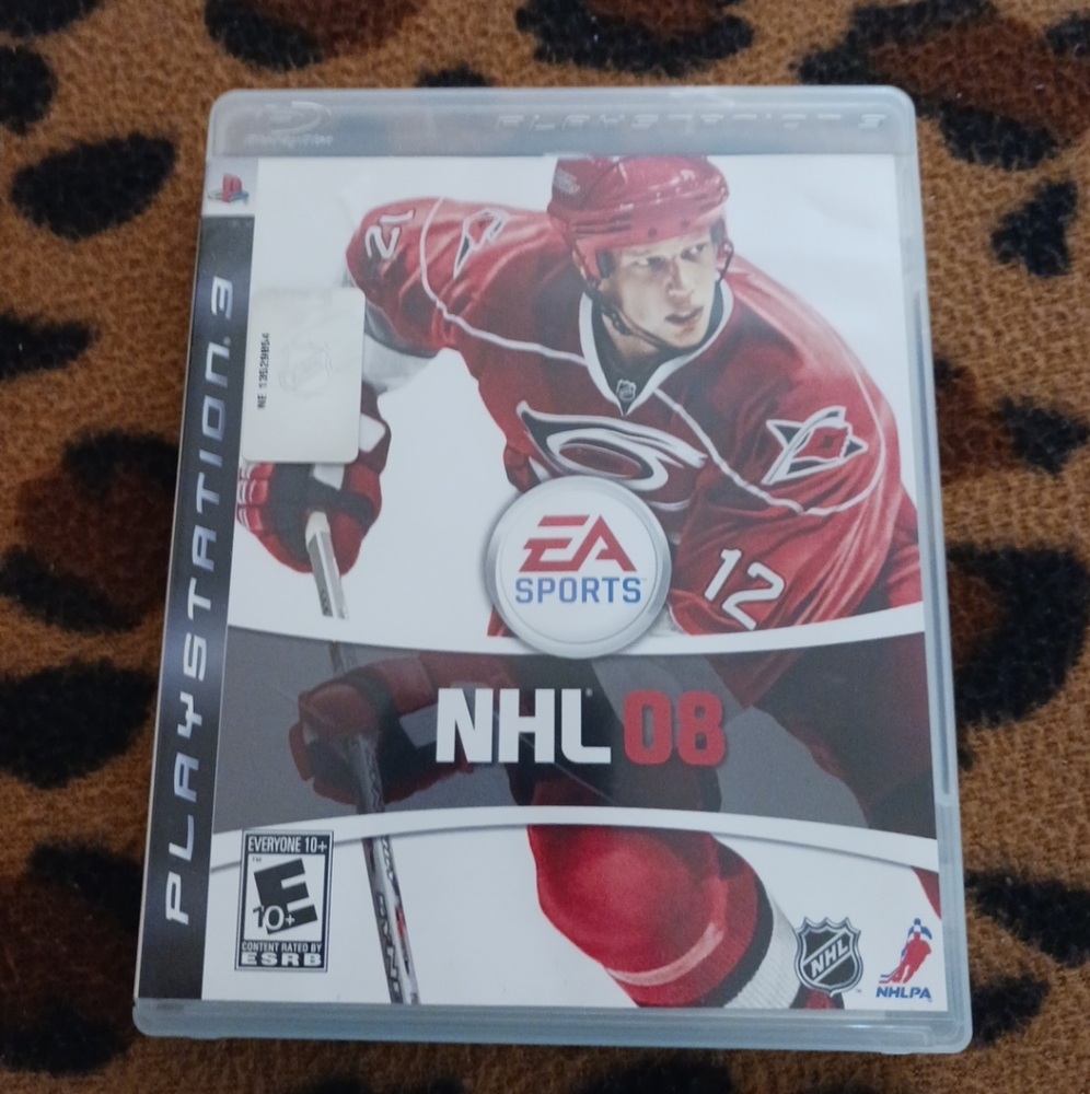 NHL 08 (Sony PlayStation 3, 2007) MINT CONDITION Complete In Box